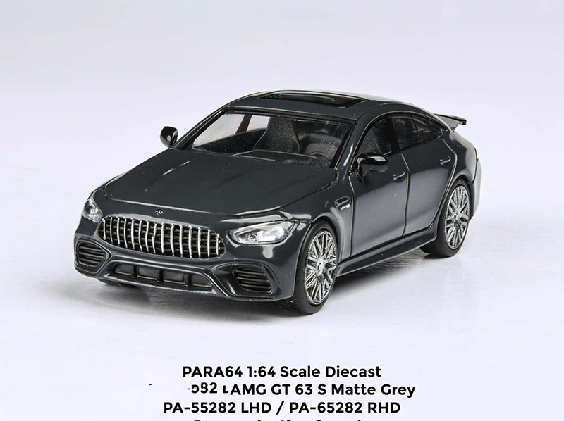 Coche de juguete de aleación fundido A presión, escala 1/64 A GT 63 S, 3 pulgadas, regalo de colección, nuevo