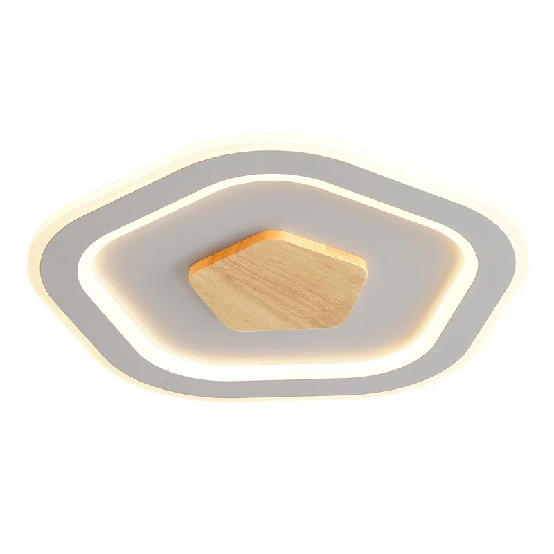 

Simple modern solid wood room smart lighting