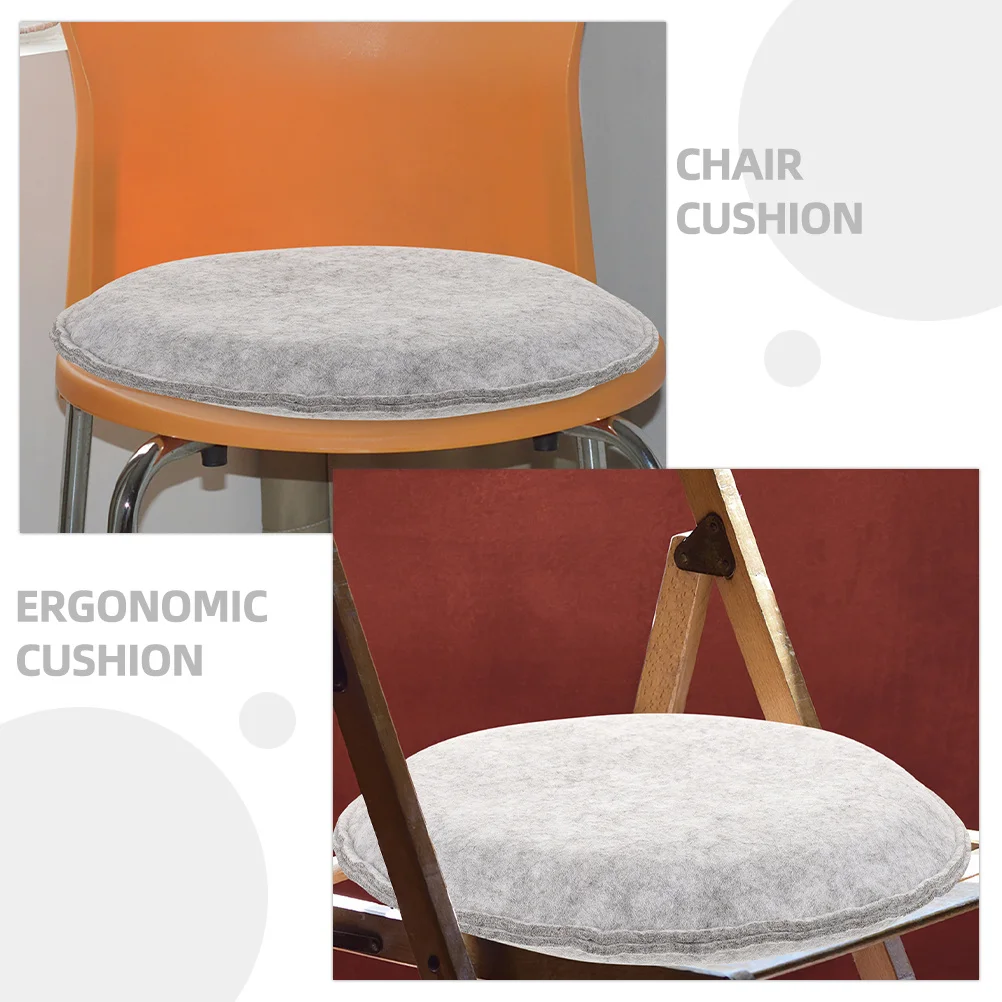 

2Pcs Needle Felting Seat Cushion Soft Skin-Friendly Pad for Office Chair Desk Chair Multi-Purpose Decorative Sitting Mat