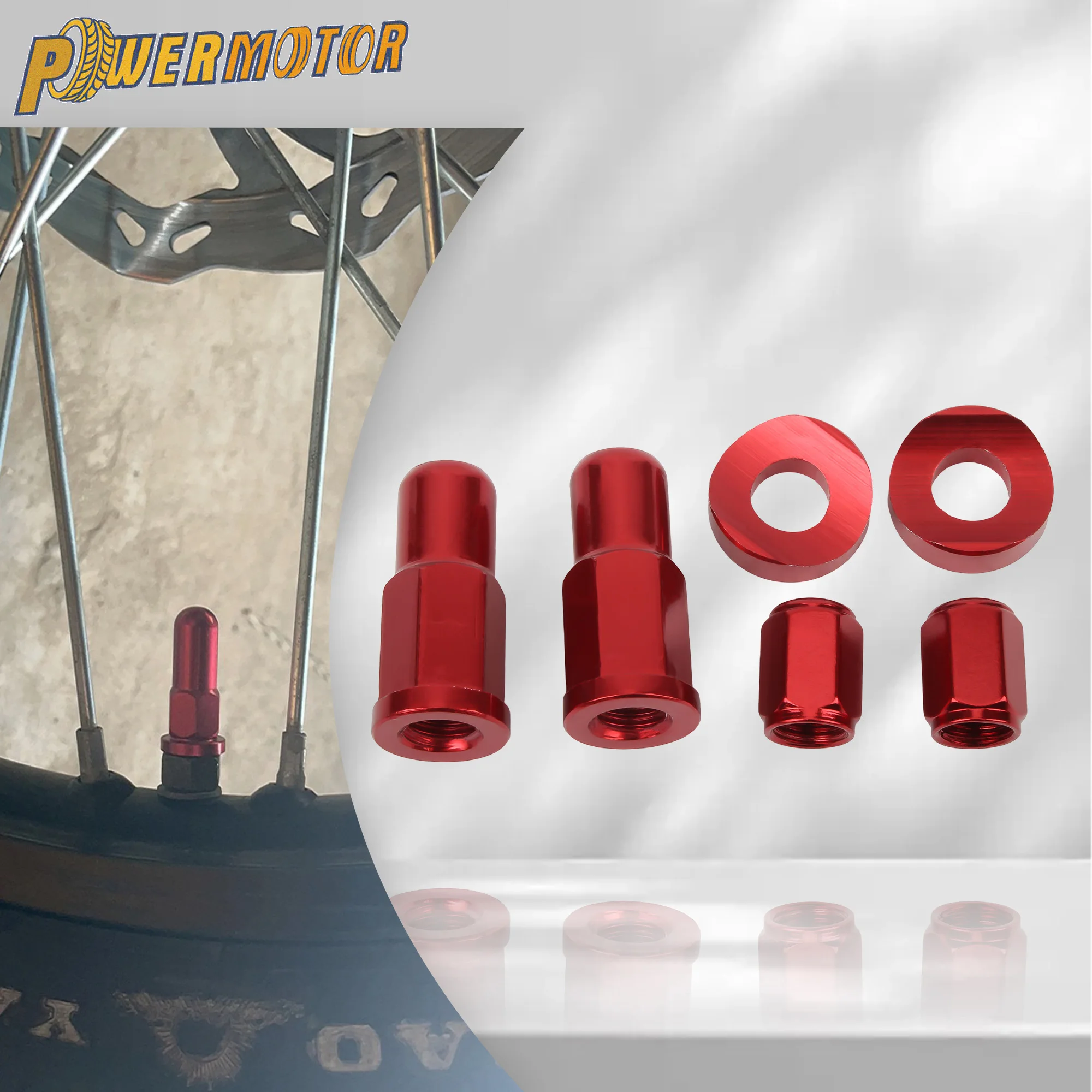 

Универсальные стопорные гайки обода велосипеда для грязи, болты для Honda Yamaha KTM Husqvarna Kawasaki TE FE TC FC SX EXC XC YZ YZF WR CRF KX KLX RMZ