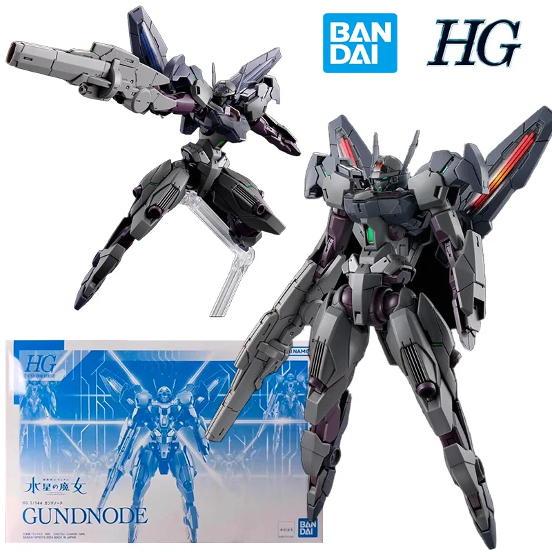 

Bandai PB HG 1/144 Gundnode 14Cm Gundam The Witch From Mercury Anime Original Action Figure Model Assemble Toy Gift Collection