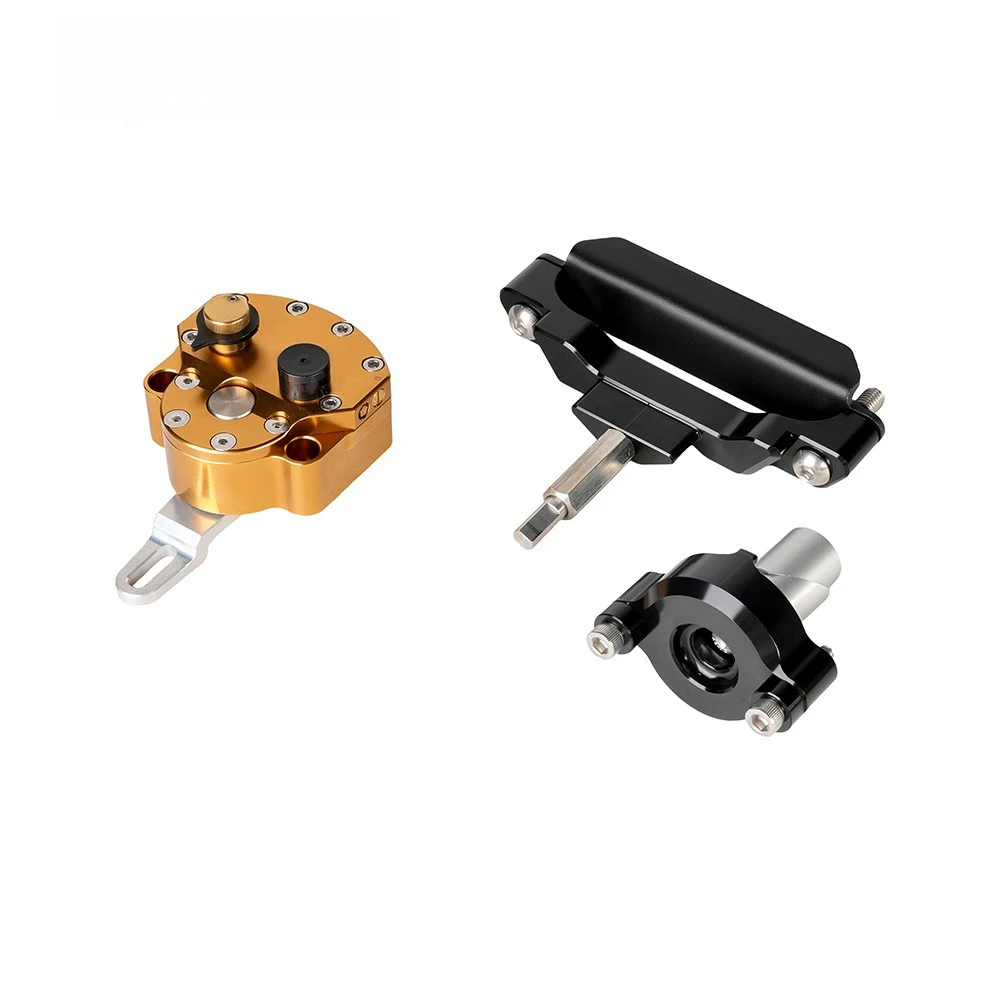 For KAWASAKI NINJA ZX25R/SE ZX4R/SE ZX-4RR ZX-25RR ZX400R Motorcycle Steering Damper Steering Stabilizer Reversed Safety Bracket