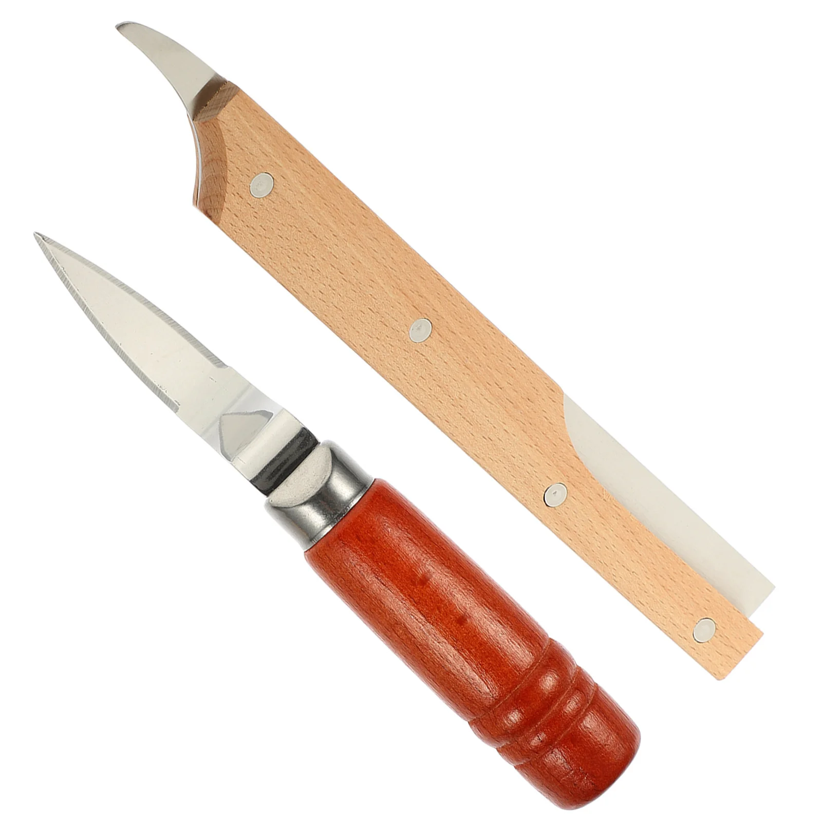 

1Set Stainless Steel Coconut Opener Tool Set Meat Remover Kitchen Gadget Easy Use Ergonomic Handle Coconut Opener Tool