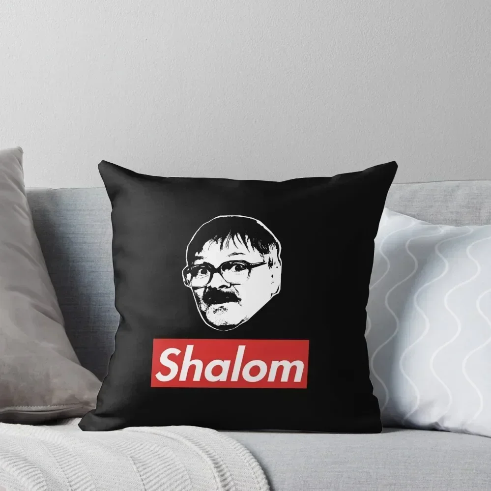 

Shalom Jim from Friday Night Dinner Tri-blend Throw Pillow Marble Cushion Cover New year pillow
