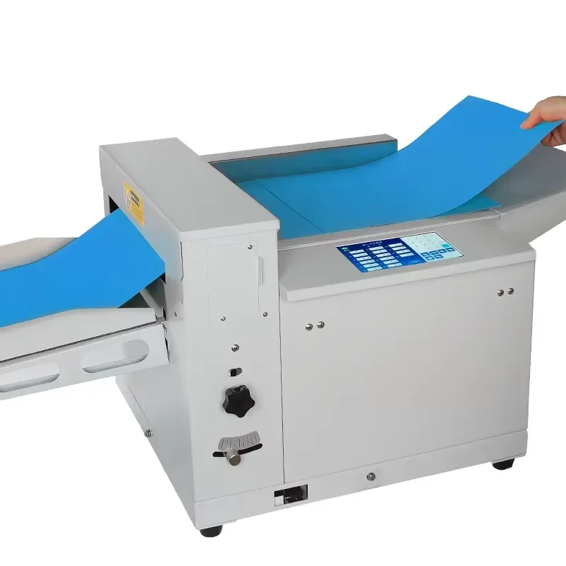 for WD-350A Digital A3 A4 Paper Folding Machine Electric Automatic Document Folder Creaser for Office School Business Use