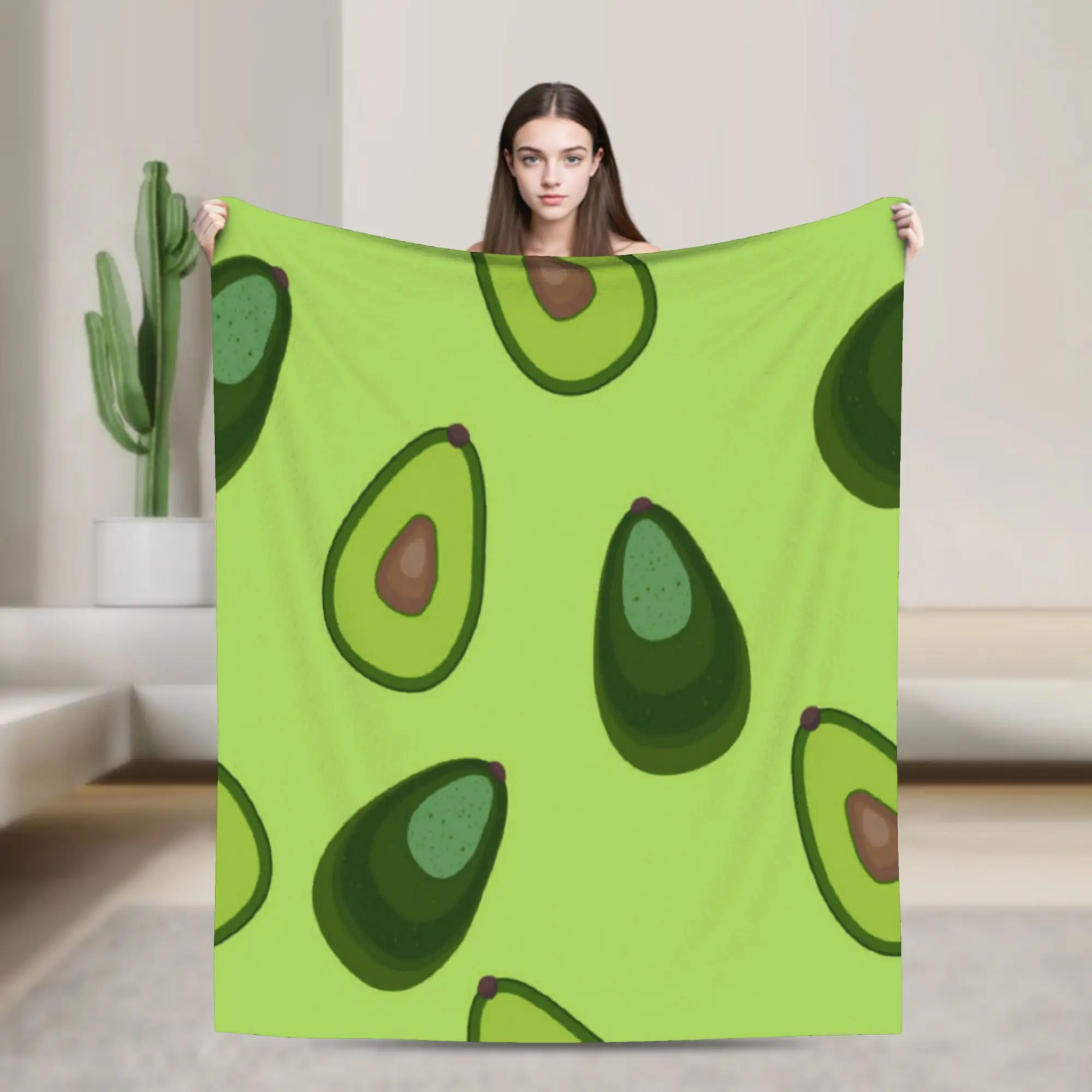 Cute Fruit Vegetable Blanket Quality Soft  Bedding Throws Spring Kids Adult Outdoor Novelty Bedspread