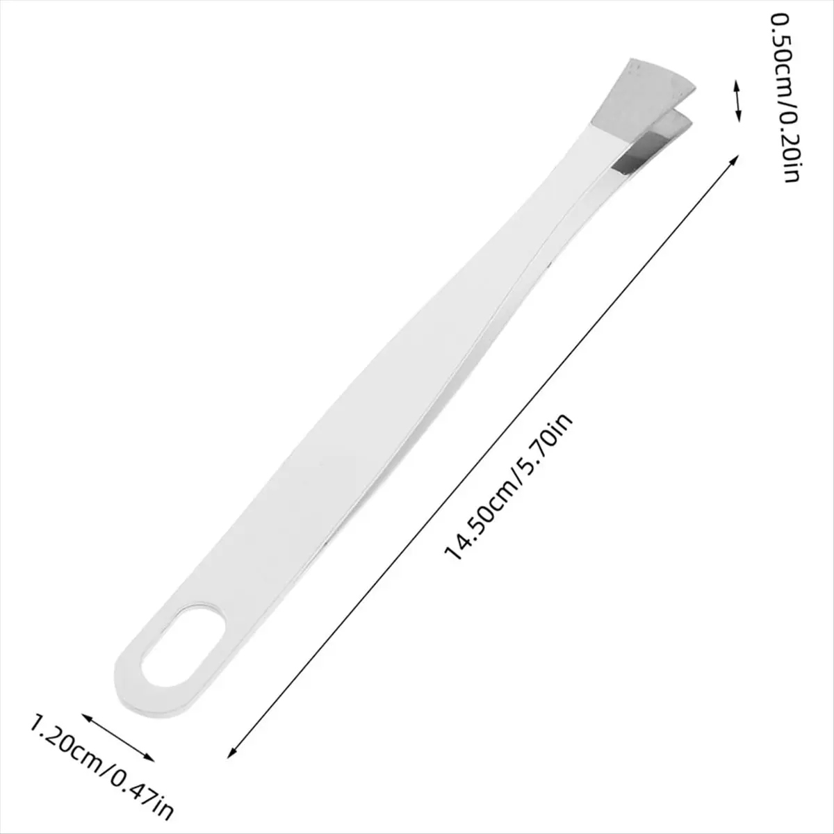 4Pcs Stainless Steel Tweezers Set for Crafting, Makeup, Jewelry, and DIY Projects