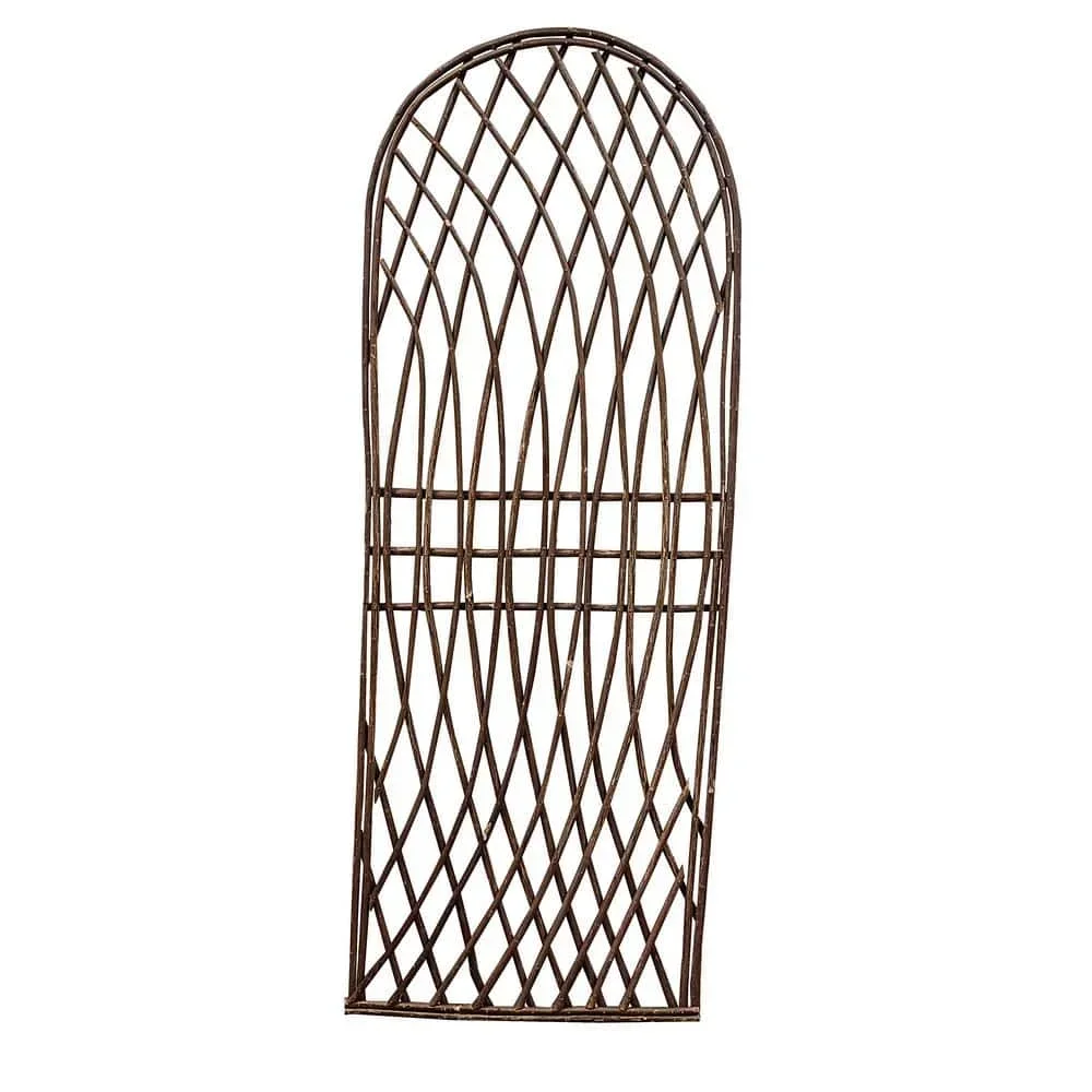

48 in. Willow Wave Trellis he classic scroll design of these trellises will add style and dimension to Easy