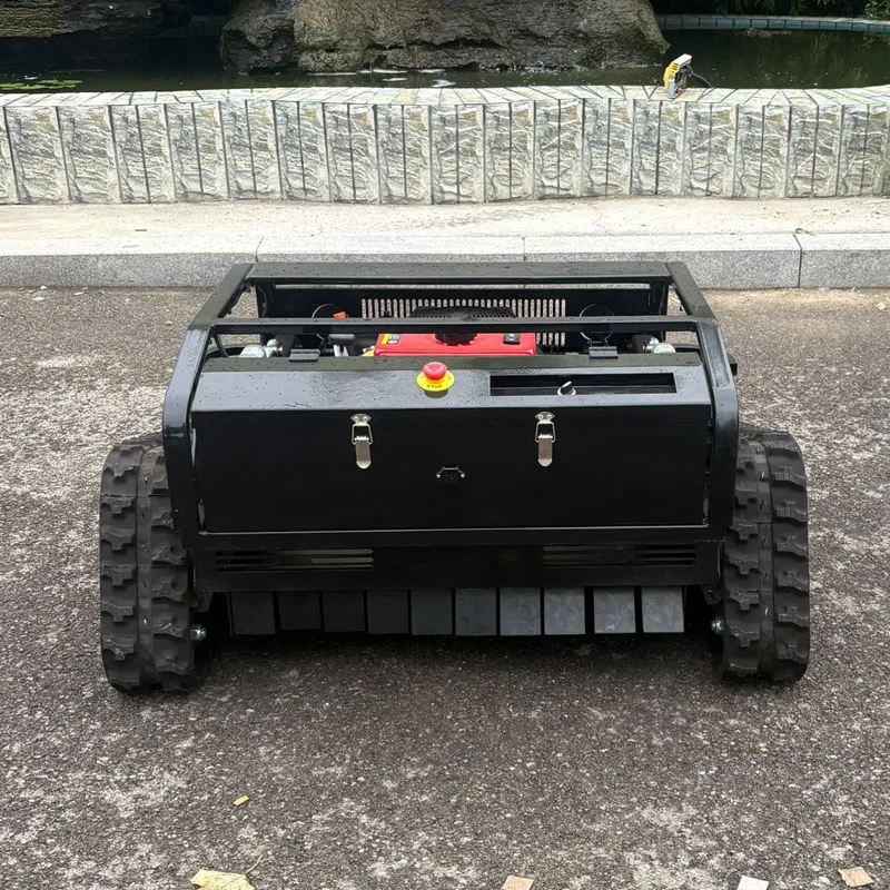 Customized  All Terrain 1. Self-Propelled Robot Lawn Mower 2. Remote Control Robot 3. Agriculture Rubber Tracks 4. Grass