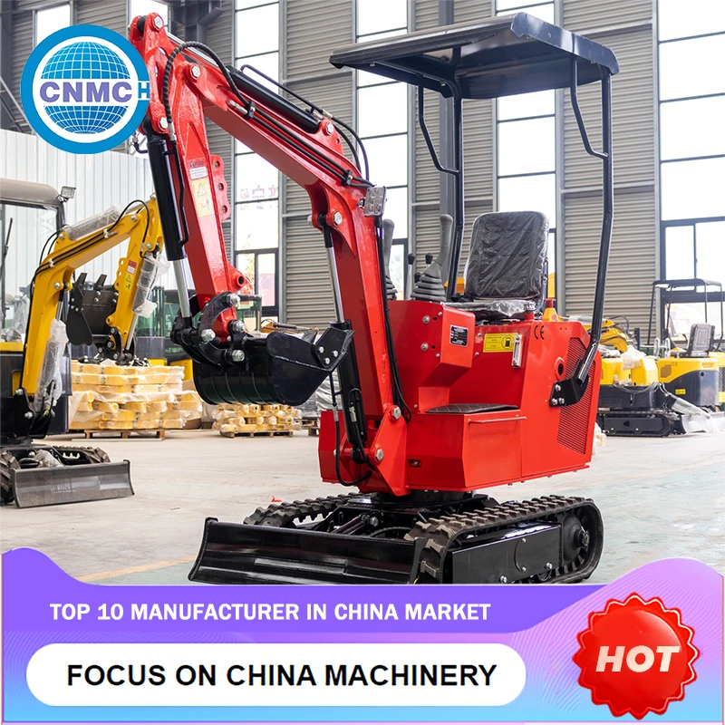 

Multifunctional Cab Home Garden Accessories Easy to Operate Tool EPA EURO5 Engine Excavator Mini Bagger 0.9 Ton Gardening Tools