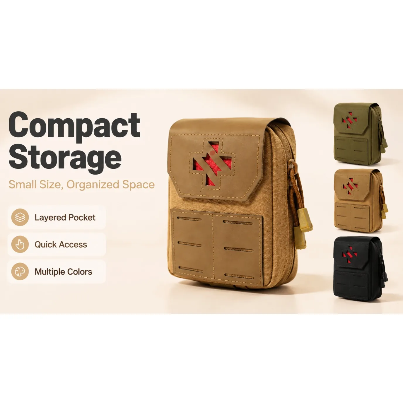 Tactical Medical Bag Outdoor Sports EMT Molle Pouch Hunting Accessories EDC Tool Waist Holder Emergency Survival Storage Bag