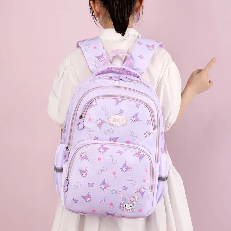 Sanurgente Kulomi-Sac à Dos Décontracté et Confortable pour Fille, Cartable d'École observateur et Mignon de Grande Capacité pour Étudiant, Nouvelle Collection