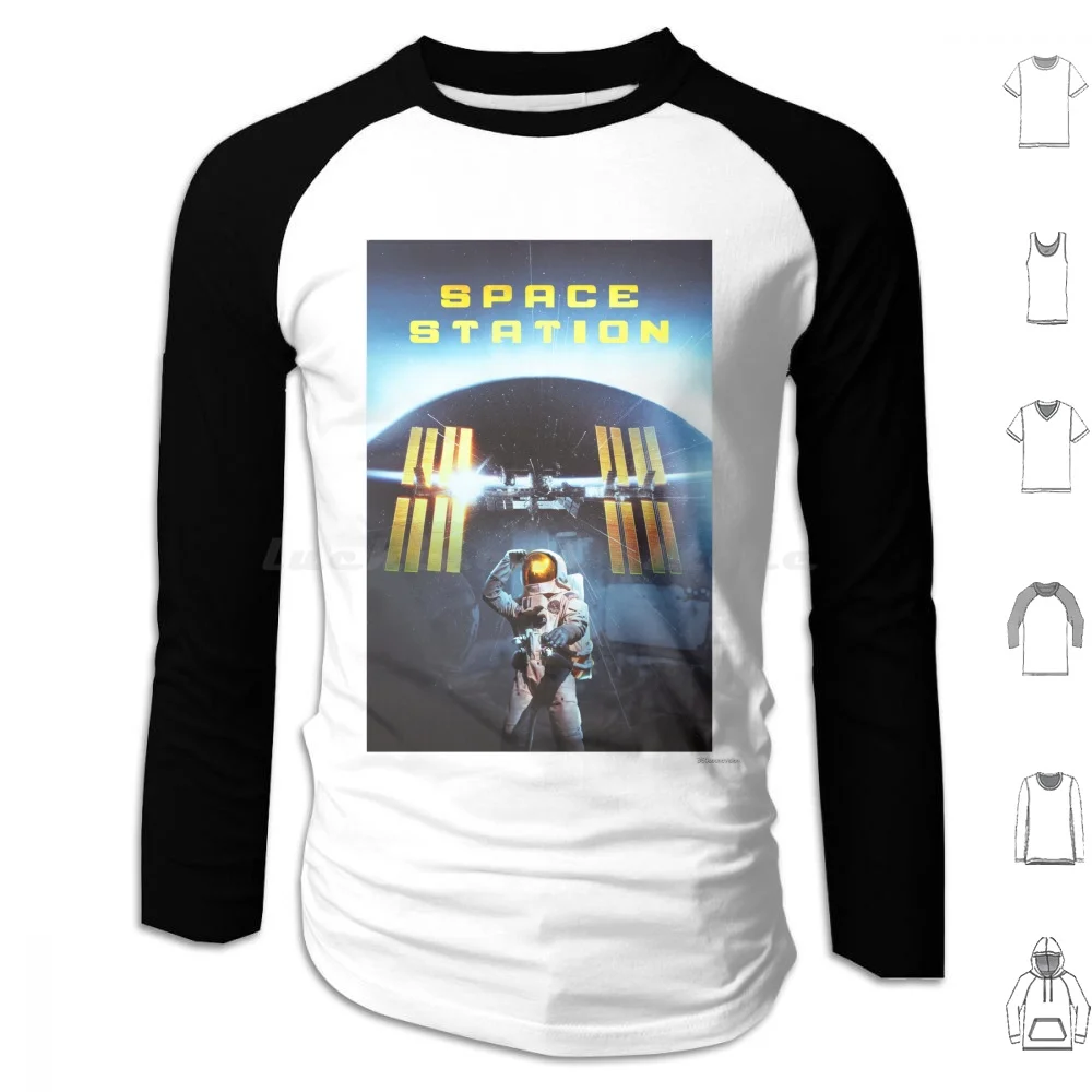 Space Station By 360 Sound And Vision Hoodie Men Women Kids Station Space Astronaut Spaceship Movies