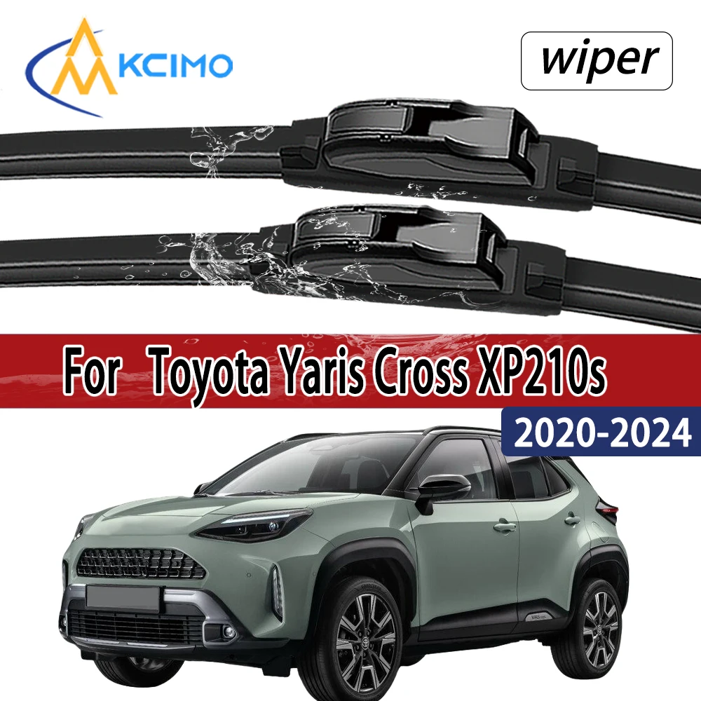 Für Toyota Yaris Kreuz XP210 2024-2020 2021 2022 2023 Frontscheibe Wischer Klingen 2 stücke Windschutzscheibe Fenster zubehör