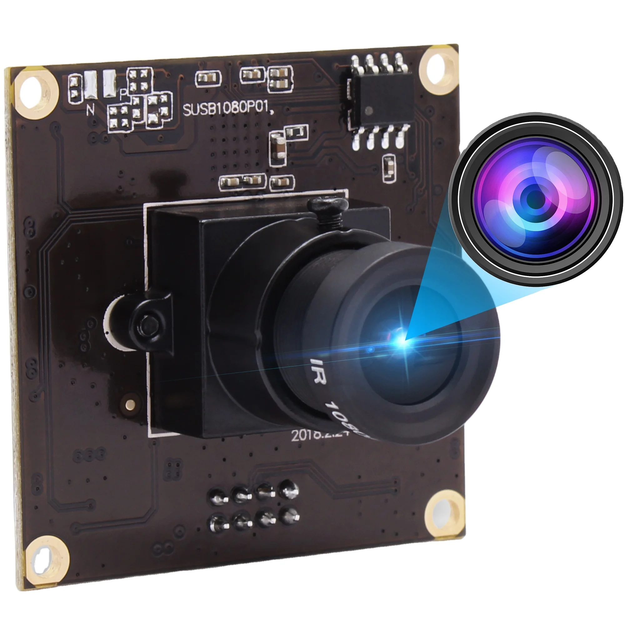 2 Megapixel IMX291 USB 3.0 Camera Module MJPEG YUY2 1920*1080 50FPS High Speed USB Industrial Camera Board for Drones