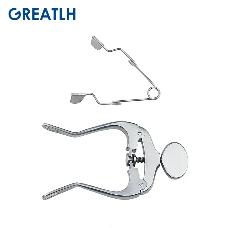 Stainless Steel Mouth Retractor for Animals Rodent Mouth Opening Buccal Dilator Autoclavable Dental Instrument