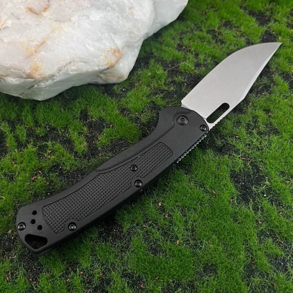 

Легкий прочный нож для занятий спортом на открытом воздухе, складной нож CPM-154, лезвие, нейлоновая ручка из стекловолокна, тактический карманный нож для выживания