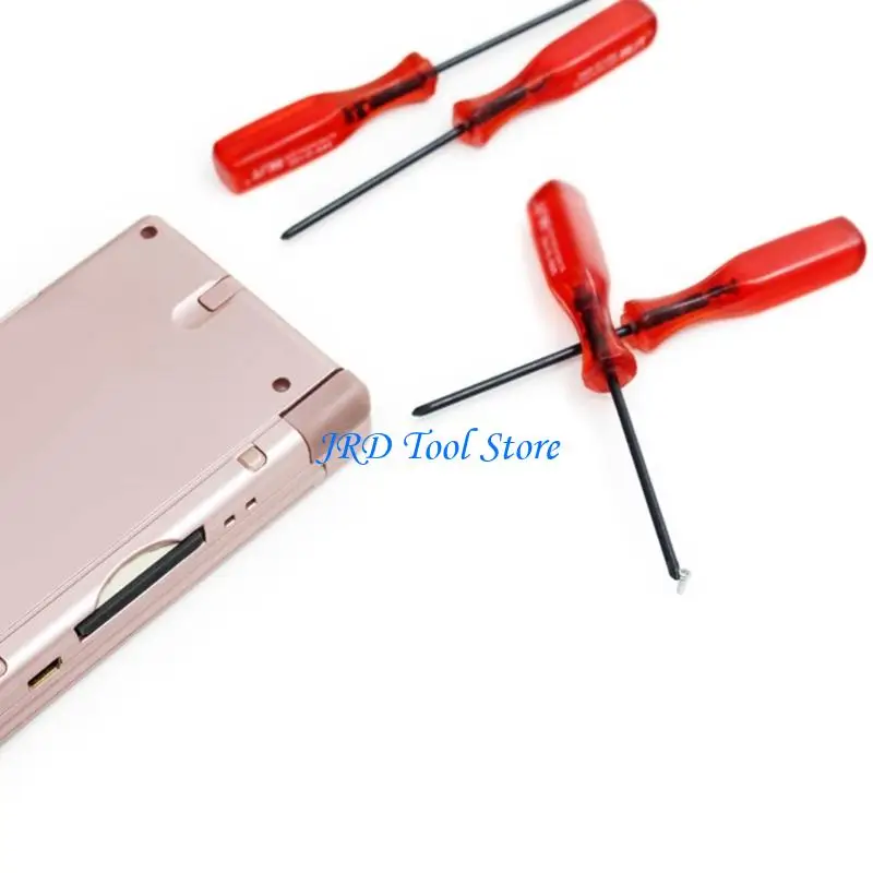 A2UD Game Console Sửa chữa Bộ sưu tập tuốc nơ vít 3PCS để tháo rời dự án phục hồi hộp mực chơi game retro retro