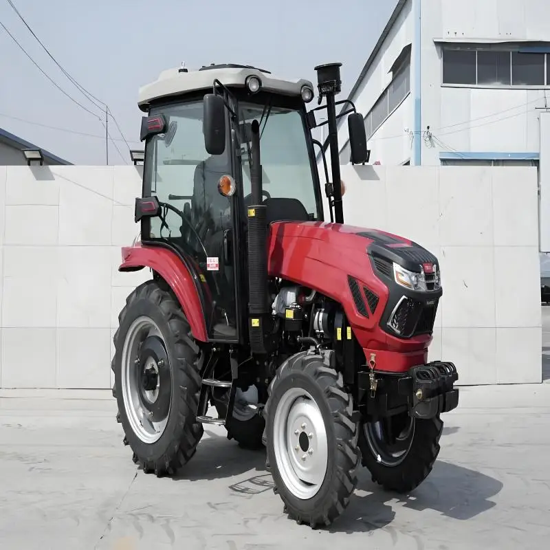 Agricoltura del trattore delle ruote agricolo personalizzato di alta qualità 70hp 4wd con cuscinetto del cambio della pompa del motore
