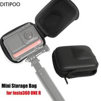 Portable Mini Storage Bag for Insta360 ONE RS R Insta 360 Panoramic Edition Camera Protective Carrying Case PU Box Accessories