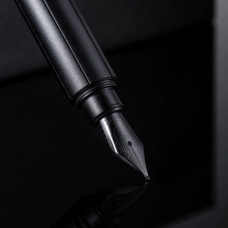 

BANJU No.5 Черное покрытие, ограниченная серия, универсальный наконечник перьевой ручки BAMJU, ручка всех серий EF F M 0,38 0,5 0,7, наконечник для письма, гладкий