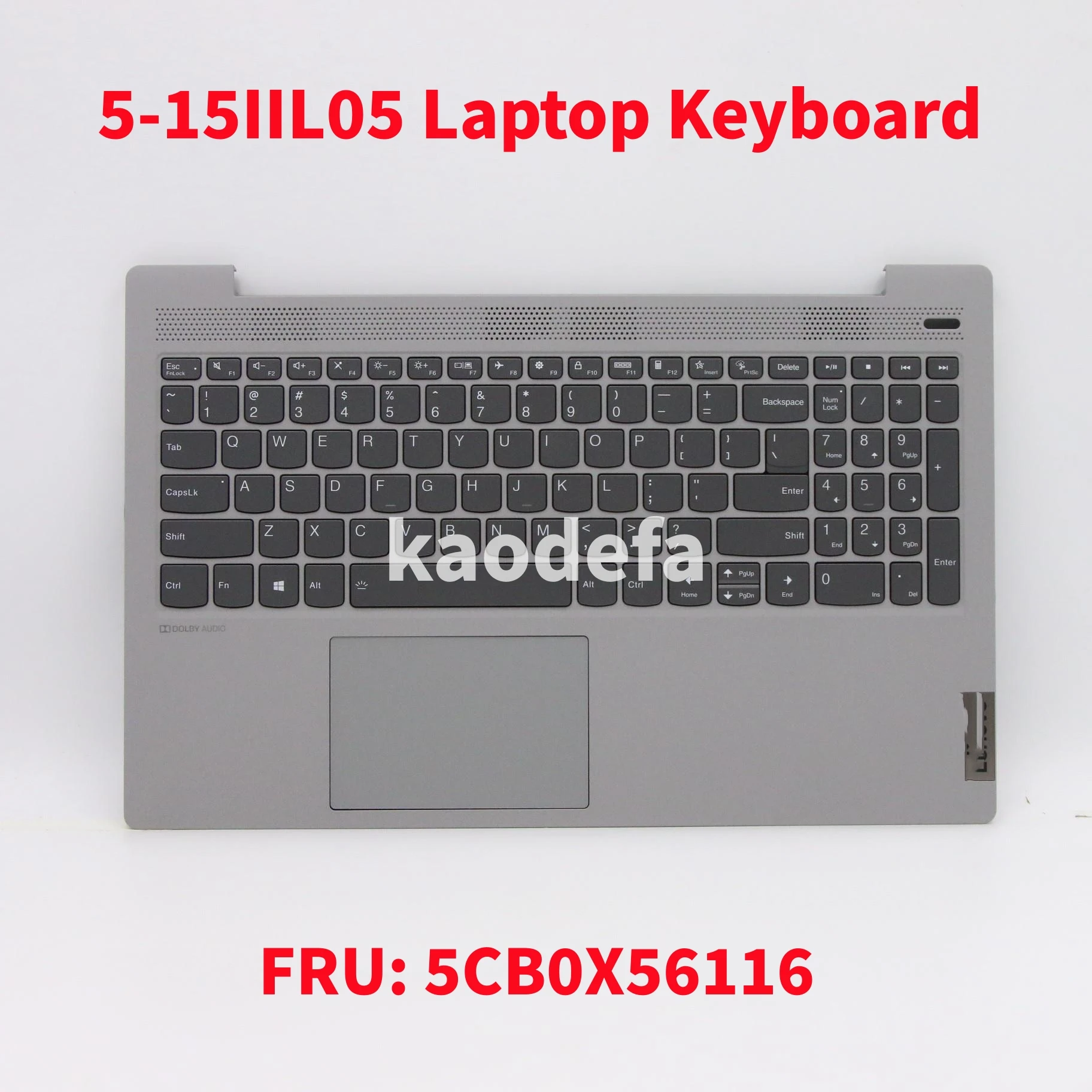 For Lenovo ideapad  5-15IIL05 / 5-15ARE05 / 5-15ITL05 Laptop Keyboard FRU: 5CB0X56116