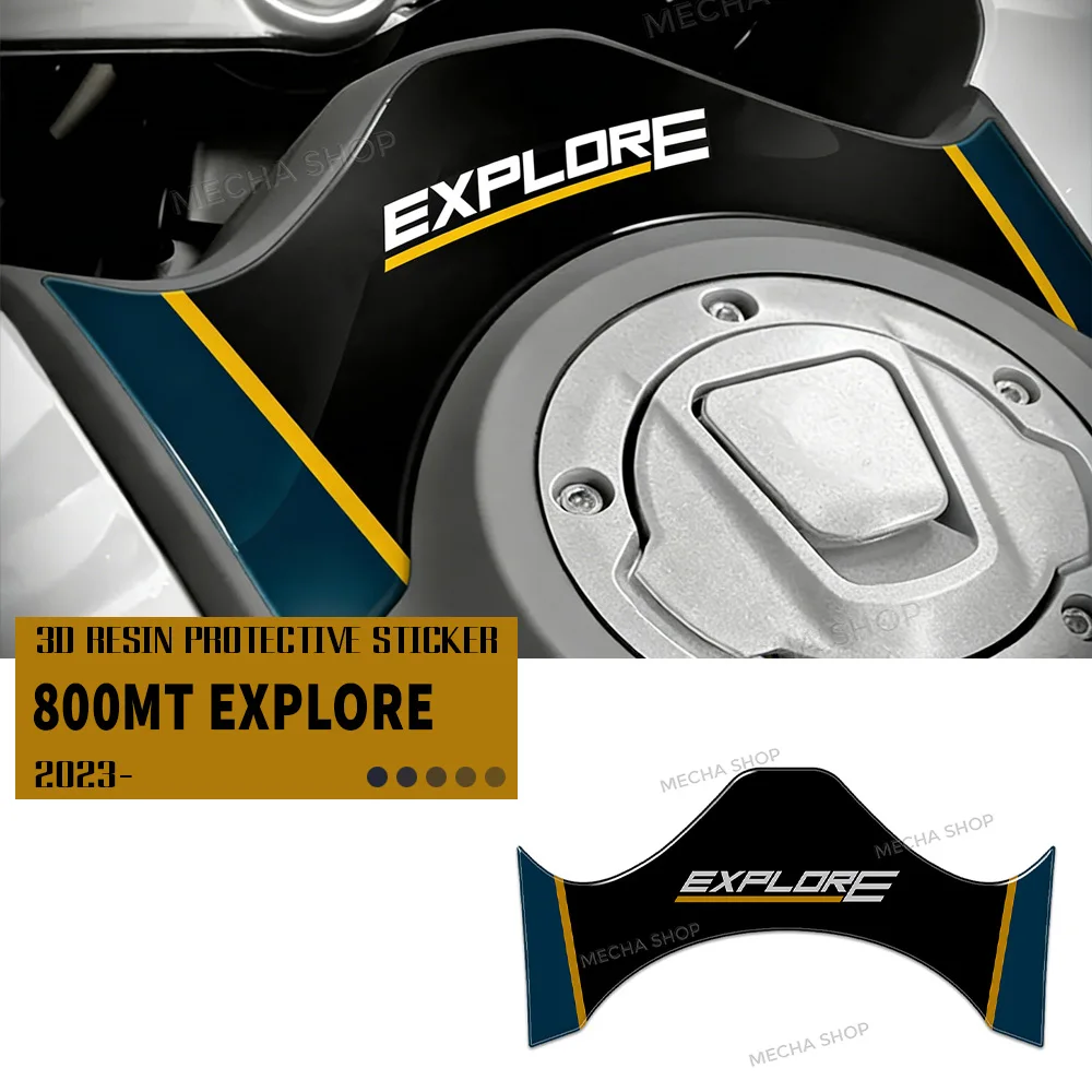 

3D-наклейка из эпоксидной смолы для защиты верхней части цилиндра для CFMoto 800 MT Sport 2022 800MT Touring, наклейка на область зажигания