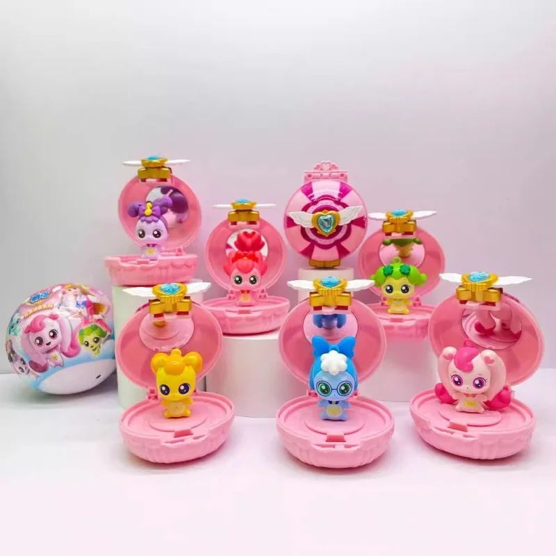 In Stock Catch Teenieping Surprise Blind Box Magic Mirror Box Collectible Figurine Surprise Toy Birthday Gift For Girls