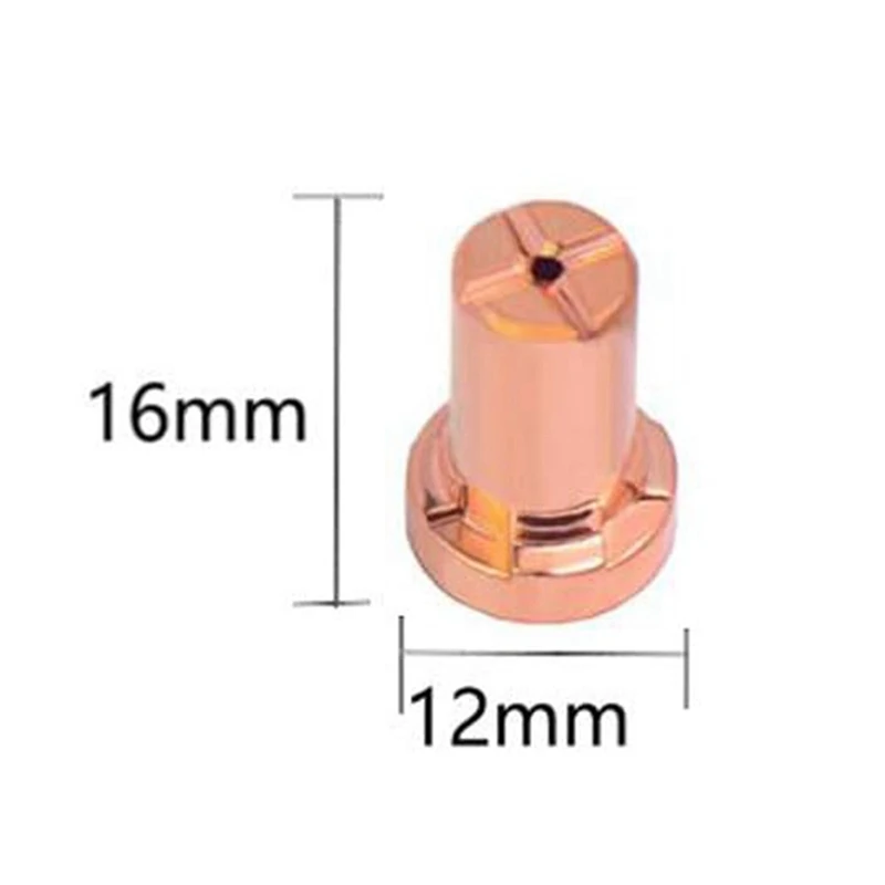 AA46 PT31 65PCS 확장 공기 플라즈마 절단 노즐 전극 소모품 CUT-40 LGK40 CUT-50 CT-312 CT418