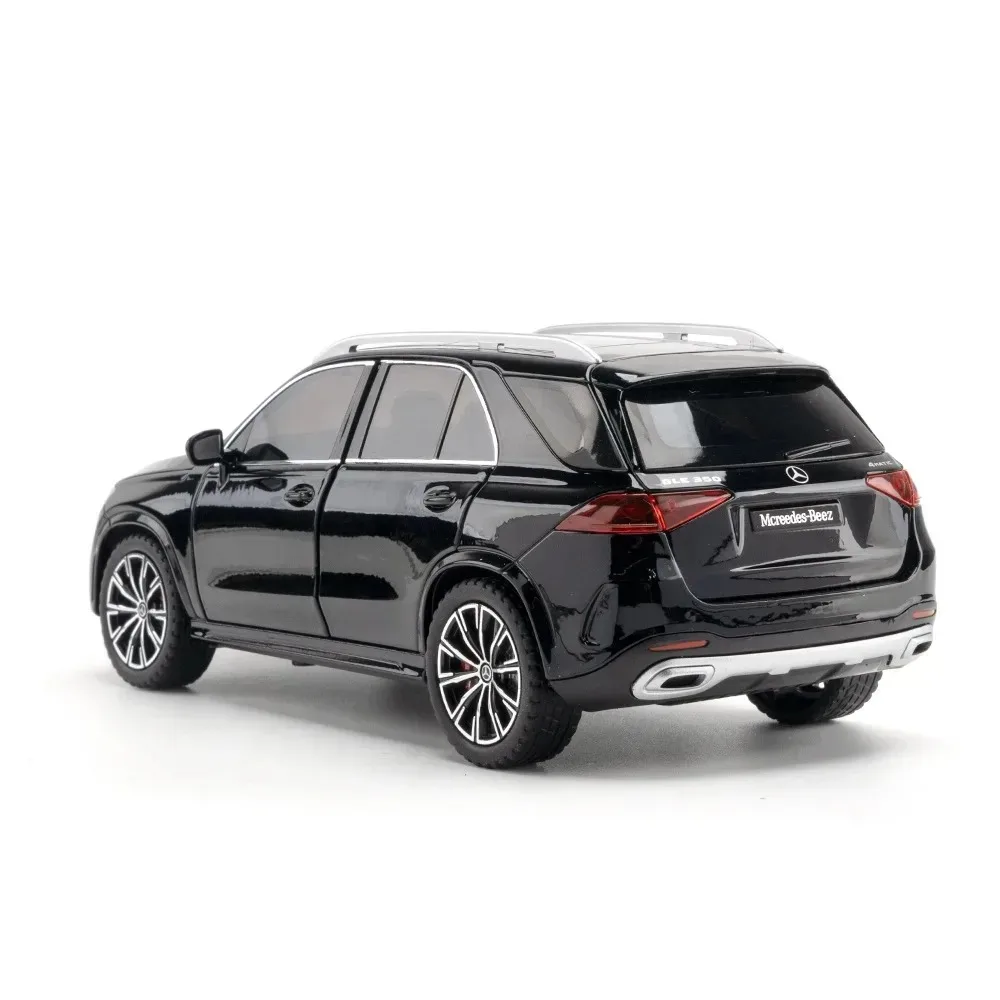1:24 mercedes-benz GLE SUV coche de aleación fundido a presión y vehículos de juguete modelo de coche sonido y luz coche extraíble juguetes para niños regalos A634