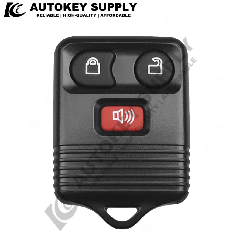 Autokeysupply AKFDS211 2/3/2+1/3+1 Buttons Remote Car Key Fob Shell For Ford