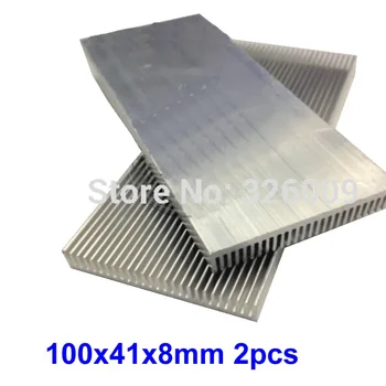 2 szt. 300mm 100mm 100x41x8mm wytłaczany radiator aluminiowy układ scalony VGA routery pamięci mostek północny mostek południowy CMOS Radiator