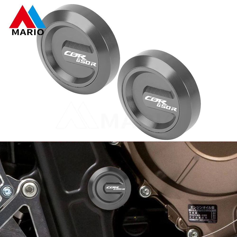 

2022 1 Pair Motorcycle Accessories Frame Hole Cover Caps Swing Arm Plugs Set For HONDA CBR650R CBR 650R 650 R 2019 2020 2021