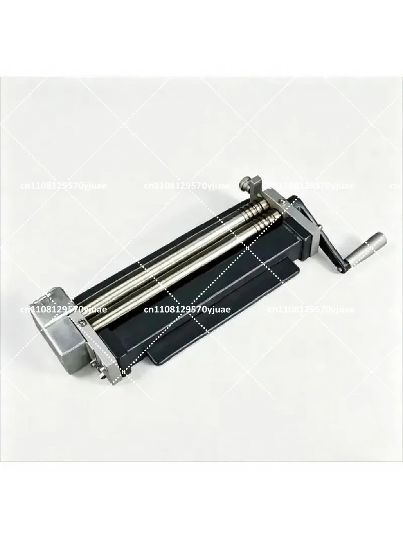 Manual Small Plate Rolling Machine Hand Crank Sheet Metal Roller Round Bending Edge Folding Bender For Metal Working