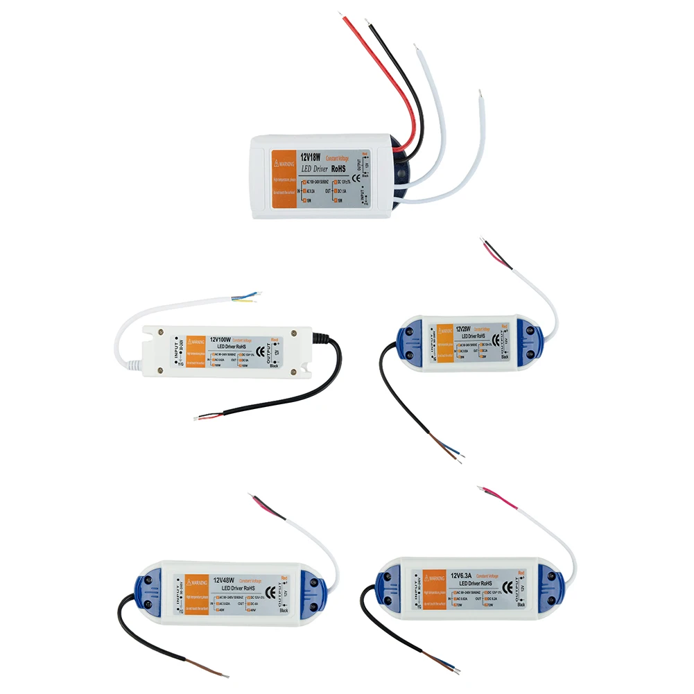 Für LED-Treiber-Netzteil 240 V 12 V DC-Transformator für LED-Streifenlichter, Sicherheitskameras und WLAN-Router