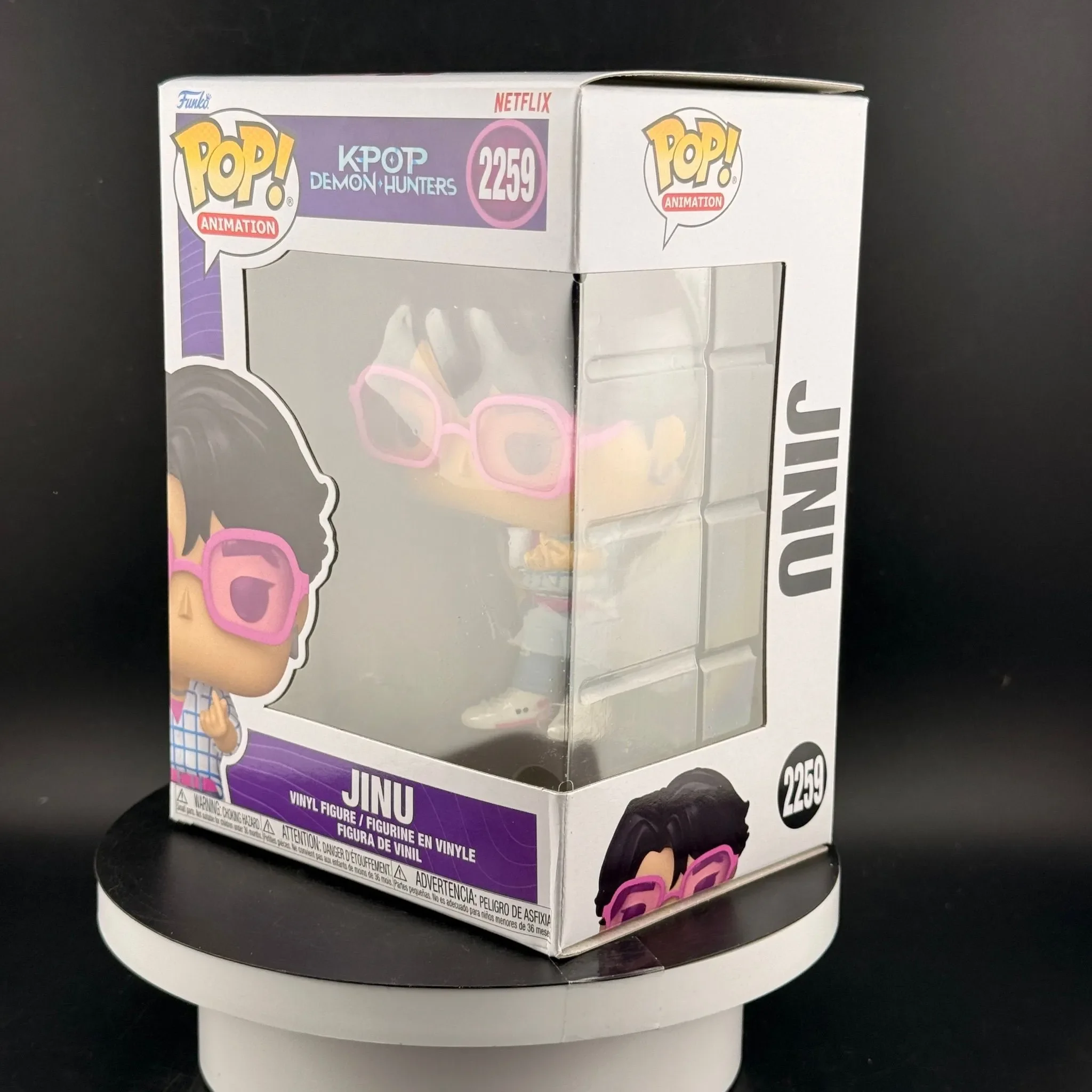 

Фанко Поп! Официальные аутентичные фигурки из серии K-Pop Demon Hunters: Джину, Зои, Руми, Мира. Ограниченная серия. Подарок для фанатов K-Pop.