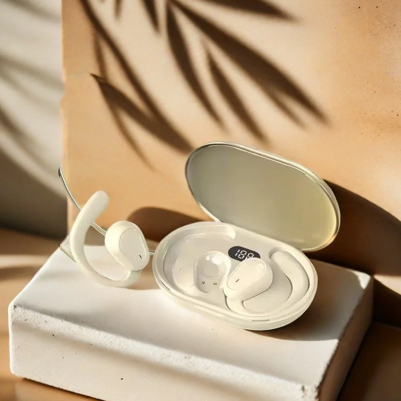 D88 Mini-Ohrhörer Kabellose Kopfhörer Geräuschunterdrückung Sport Spiel Schlaf Bluetooth-Ohrhörer HIFI Stereo Musik-Headset