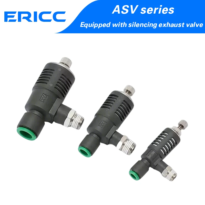 Quick exhaust throttle valve ASV310F-01-06S/410F-02-08S/510F-03-10S/04-12S