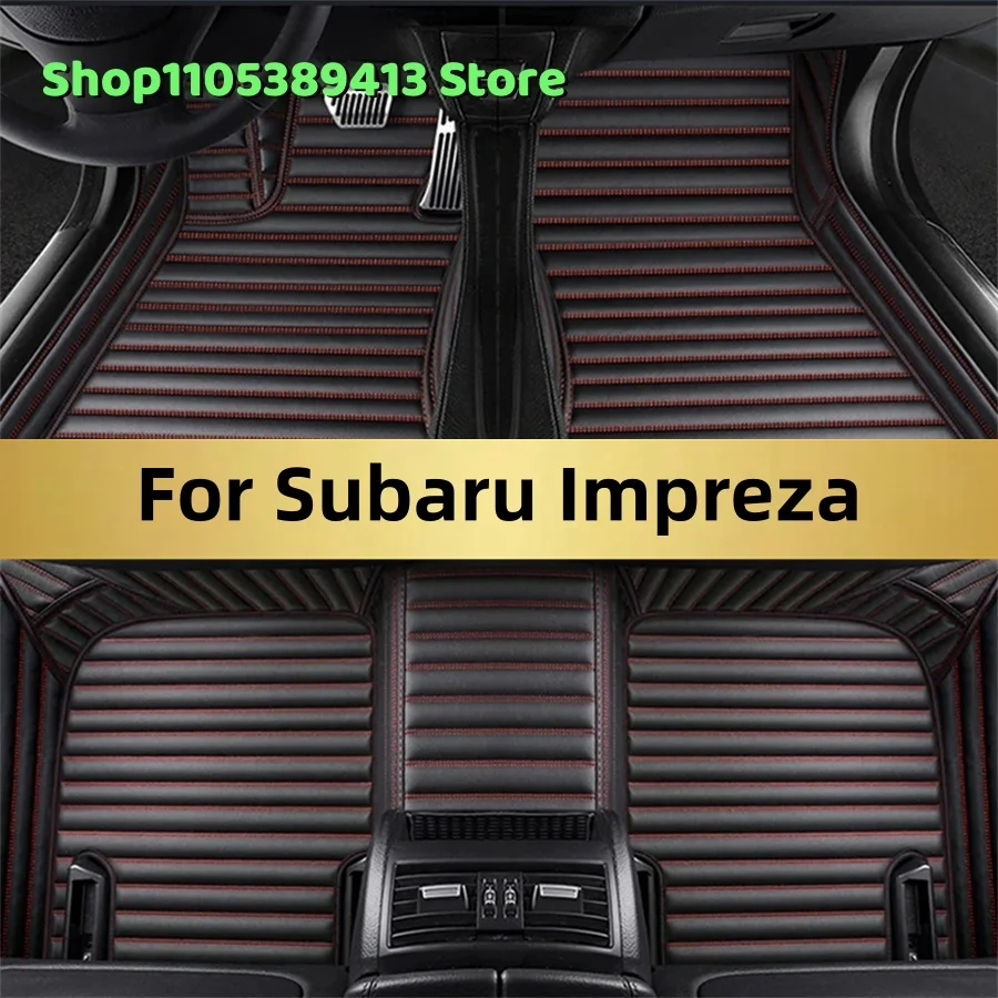 

Artificial Leather Custom Car Floor Mats For Subaru Impreza 2023 2024 2025 2026 2027 Car Mat Accessories Mats Carpets Auto