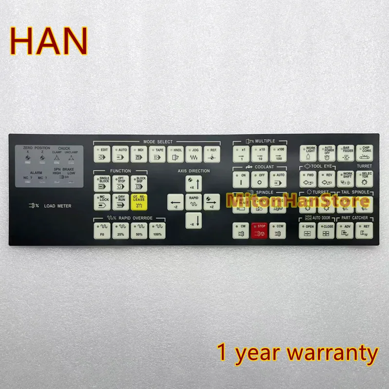 New For DMC Kia CNC machine tool operator Membrane Keyboard Button Keypad Film