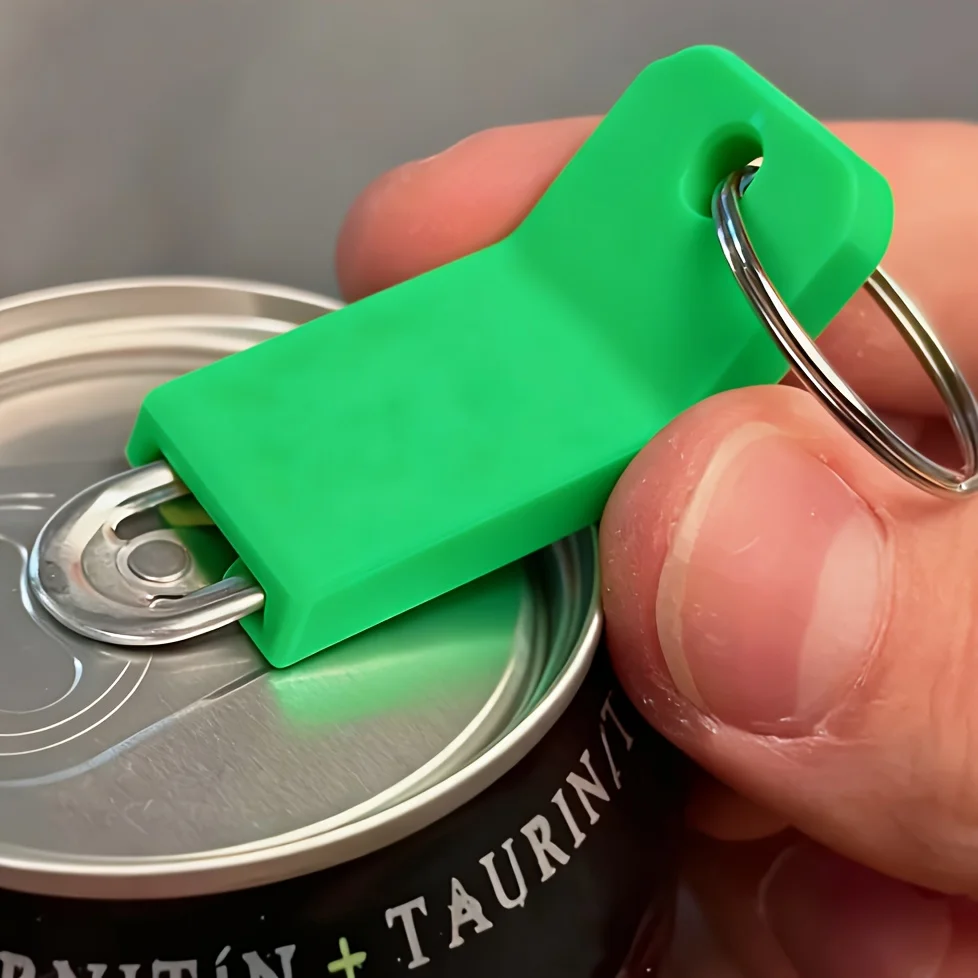5PC/Set Portable Keychain Can Opener, Pull-Tab Can Opener, Metal Can Bottle Opener