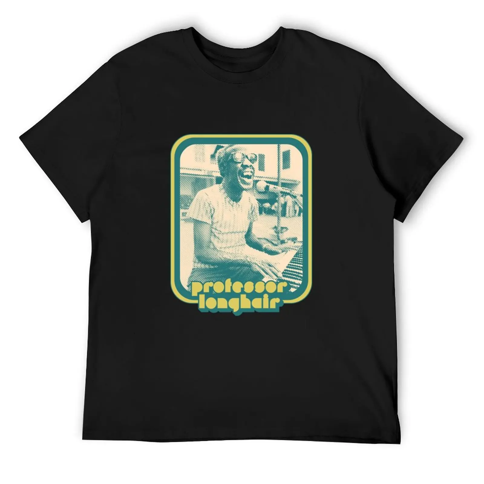 Professor Longhair T-Shirt street wear plus sizes graphics mens funny t shirts