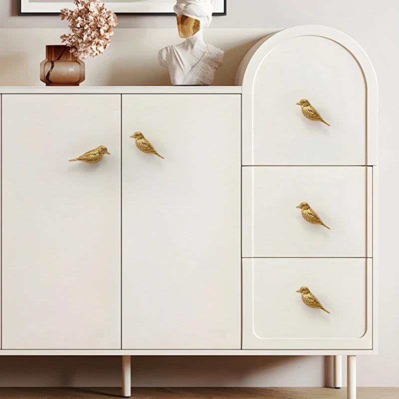 Europäischer Stil Minimalistischer Schranktürgriff Massiver Messing-Schrankgriff DIY-Ziehgriff Klassischer Luxus-Schubladenknopf aus reinem Kupfer in Gold – Detail 22