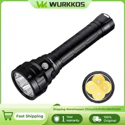 Wurkkos DL40 Diving Flashlight Bright 5000lm Dive light with 4*TN-3535 90CRI 26650 IPX-8 Waterproof Underwater Torch Light 5000K