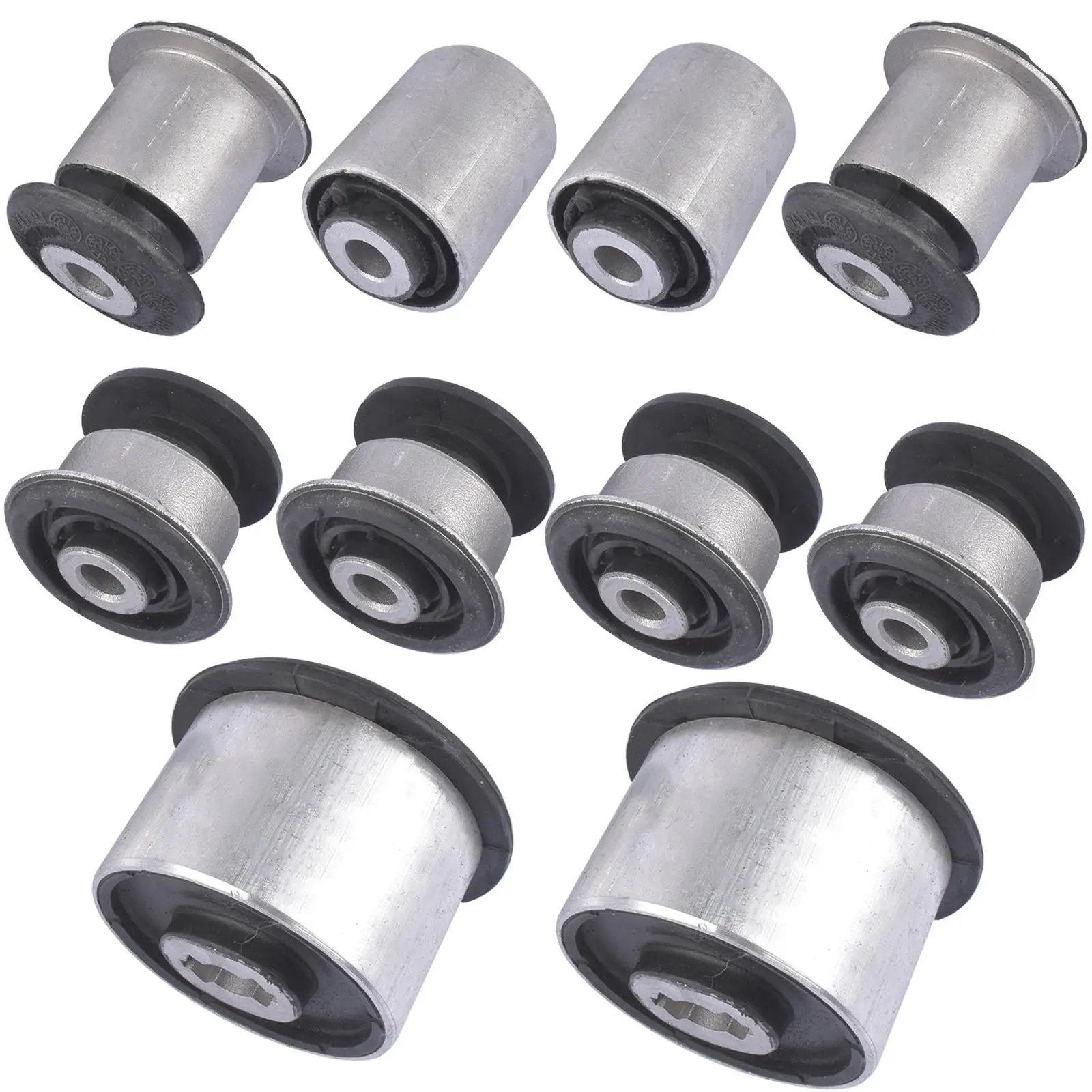 

AP01 For 2010-2013 Porsche Panamera 970 3.0L 3.6L 4.8L V6 V8 Upper Lower Control Arm Bushings Set 97034105304 97034124101