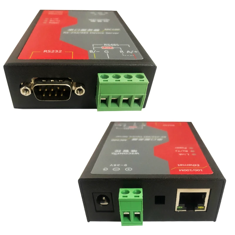 serial server RS232/485 to two-way mutual transfer serial port to network port data transparent transmission