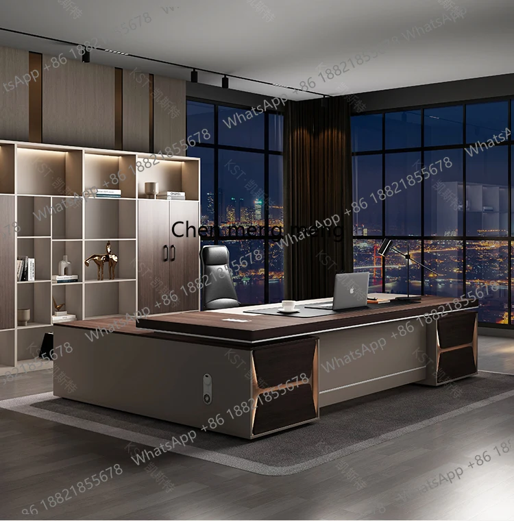 

Маленький офисный стол для руководителя, регулируемый электрический стол для учебы, геймерский стол в стиле середины века, универсальный стол Machi