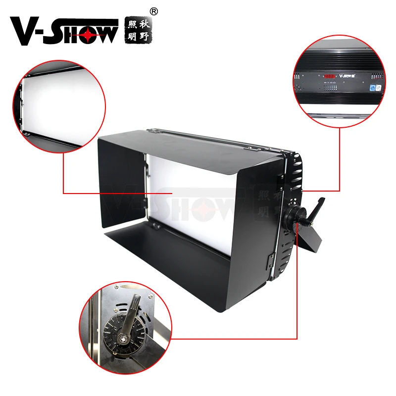 800W High Power Photography Lighting LED Panel Lamp Video Film Light