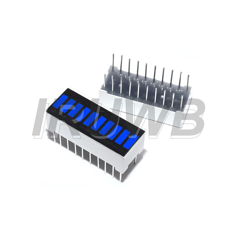 Per Arduino, display a LED fai da te Bargraph Light 10 segmenti Grafico a barra di livello batteria monocolore Rosso Blu Giallo-verde