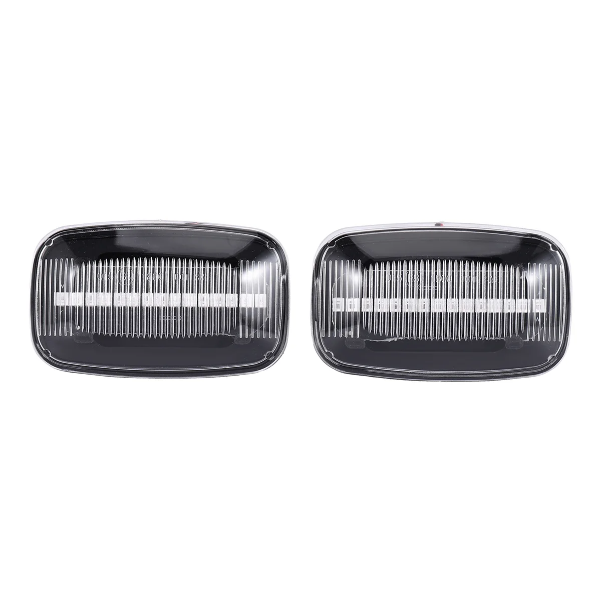 Classic 2Pcs Car Dynamic LED Side Marker Light Turn Signal Light for Toyota Land Cruiser 70 80 100 Series